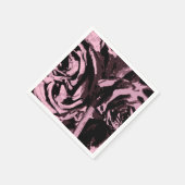 一部のバラ スタンダードカクテルナプキン (角)