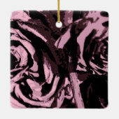 一部のバラ セラミックオーナメント (裏面)