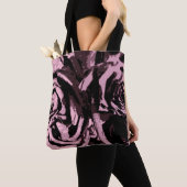 一部のバラ トートバッグ (クローズアップ)