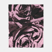 一部のバラ フリースブランケット (正面)