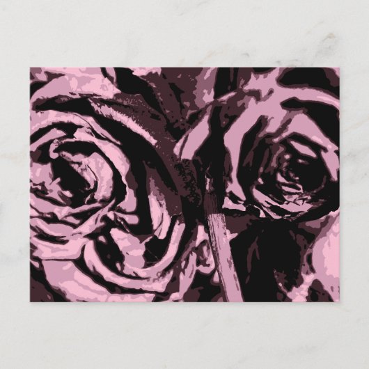 一部のバラ ポストカード (正面)