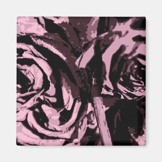 一部のバラ マグネット (正面)