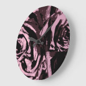 一部のバラ ラージ壁時計 (傾斜)