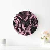 一部のバラ ラージ壁時計 (ホーム)