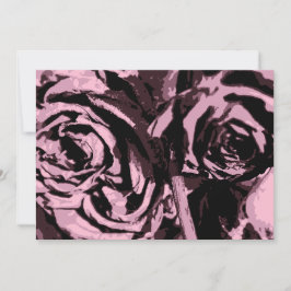 一部のバラ 招待状