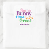 一部のバ考えニーあなたはの素晴らしイースターギフト スクエアシール (バッグ)