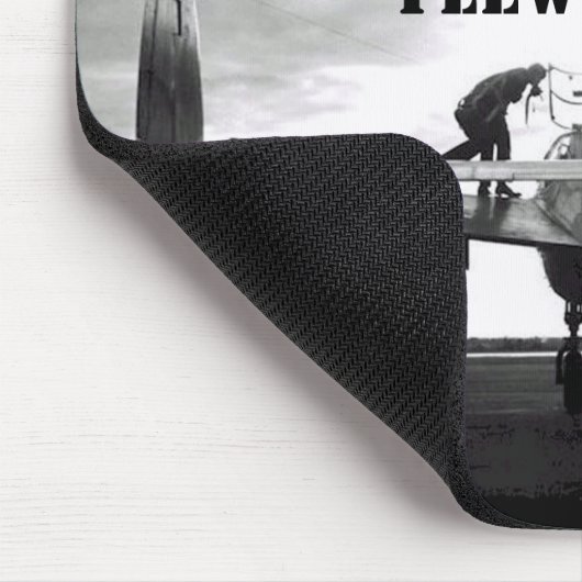 一部のパイロット素晴らし。P最高の38を飛んだ マウスパッド (コーナー)