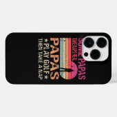 一部のパパ実在スは昼寝パパ遊スゴルフを取る iPhoneケース (裏面横)