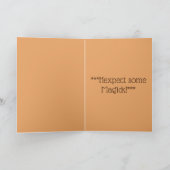 ***一部のマジック!***グリーティングカード カード (内部)