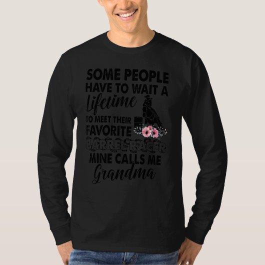 一部の人々はライフバレルGを待つ必要がある Tシャツ (正面)