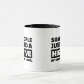 一部の人々は、ハイフを必要とする顔 マグカップ (中央)