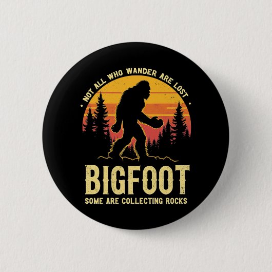 一部の人は岩石を収集している 地質学者 岩石コレクション 缶バッジ (正面)