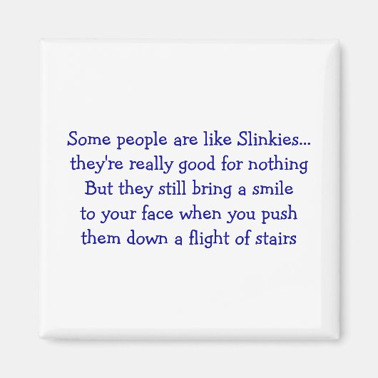 一部の人 – 四角い磁石 マグネット (正面)