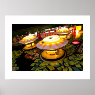 一部の大きな猫ピンボールポスター ポスター