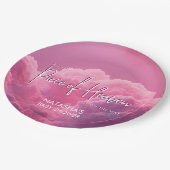 一部の天国はDreamy Cloudsの途中にある ペーパープレート (アングル)