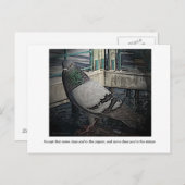 一部の日はあなたはハトはがき ポストカード (正面/裏面)