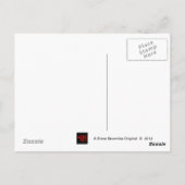 一部の日はあなたはハトはがき ポストカード (裏面)