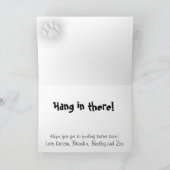 一部の日は全てのノミとキブルがない カード (内部)