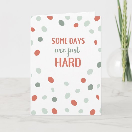 一部の日は単なる懸命 カード (正面)