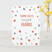 一部の日は単なる懸命 カード (黄色い花)