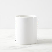 一部の犬のママは厚い太い太い太い中庭を持っている コーヒーマグカップ (中央)