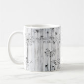 一部の雑草を参照して、一部の願いを参照して、コーヒーマグ コーヒーマグカップ (左)