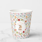 一部のBunny誕生日フローラのカスタマイズ 紙コップ (正面)