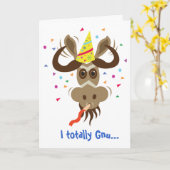 一部のGnu物_Iは完全にGnu...お前の誕生日だ! カード (黄色い花)