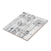 一部は雑草を見ます タイル (側面)