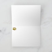 一部は、いくつか続けて~のコーギーの子犬提起します カード (内部)