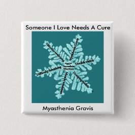 一部はI愛治療のMyasthenia Gravisを必要とします 缶バッジ