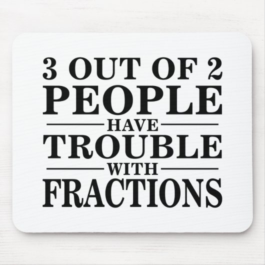 一部分との悩み マウスパッド (正面)