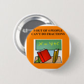 一部分の数学の冗談 缶バッジ (正面&裏面)