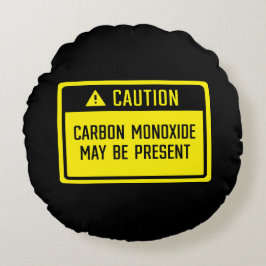 一酸化炭素が存在する可能性がある ラウンドクッション