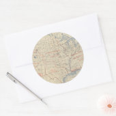 一領土へのアクセス ラウンドシール (封筒)