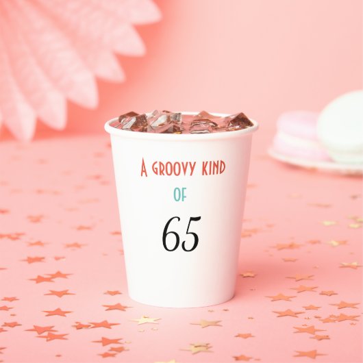 一風変わった65種 紙コップ (インサイチュ)