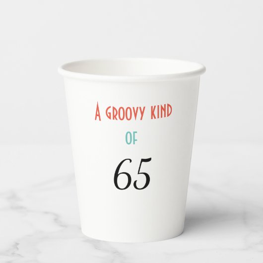 一風変わった65種 紙コップ (裏面)