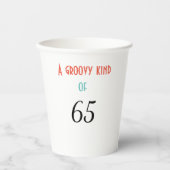 一風変わった65種 紙コップ (正面)