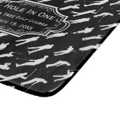 一食べ人洞窟ゴルファーのロッジに眠るゴルフホール カッティングボード (角)