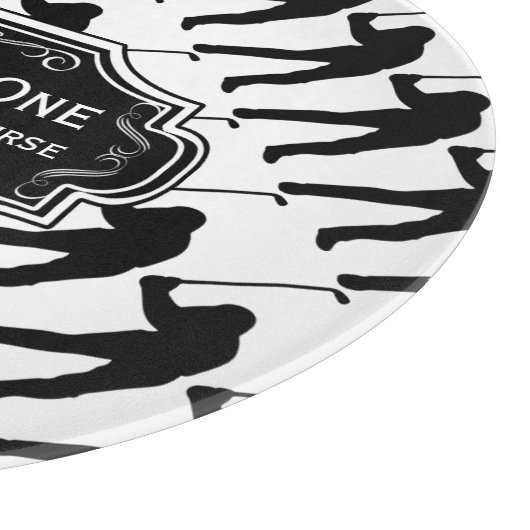 一食べ人洞窟ゴルファーのロッジに眠るゴルフホール カッティングボード (角)