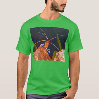 一驚きの見た甲殻類 Tシャツ