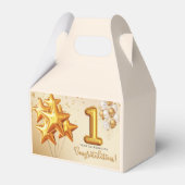 一鮮やか年のお祝い フェイバーボックス (正面サイド)