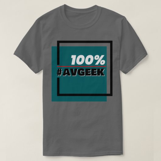 一〇〇アヴゲク Tシャツ (デザイン正面)