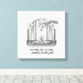 一 キャンバスプリント (インサイチュ (ウッドフロア))