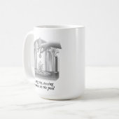 一 コーヒーマグカップ (正面左)