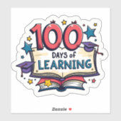 一〇〇日学のお祝い シール (シート)