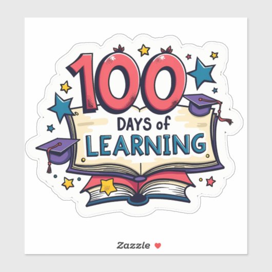 一〇〇日学のお祝い シール (シート)