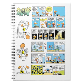 丁のアヒルの航空学校の検査 ノートブック