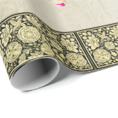 丁合いヴィンテージ ラッピングペーパー (ロールコーナー)