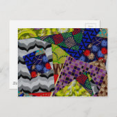 丁合い付きカラフルはがき ポストカード (正面/裏面)